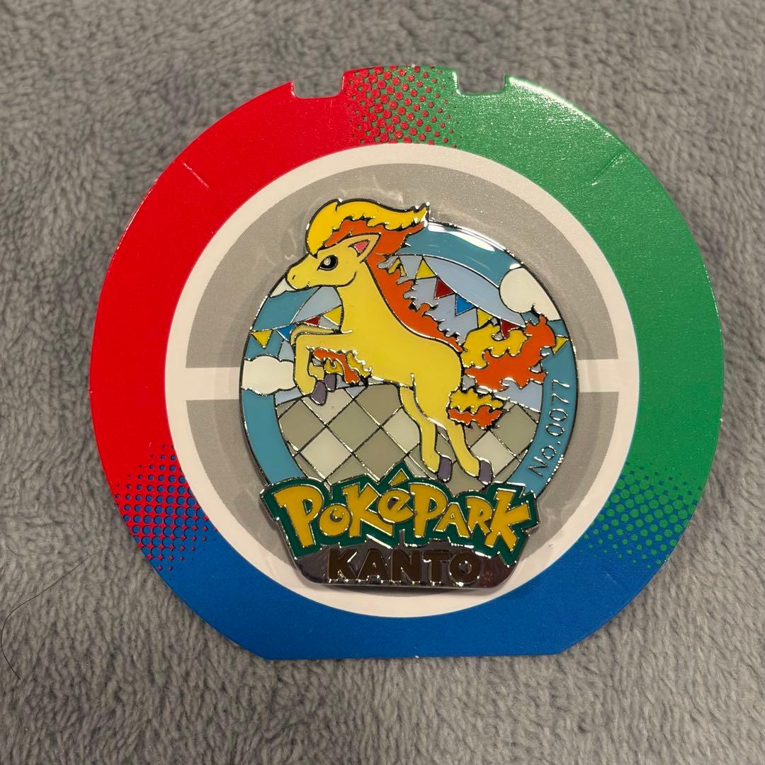 ポケパーク カントー 限定 ピンバッジ ピンズ ポニータ - メルカリ