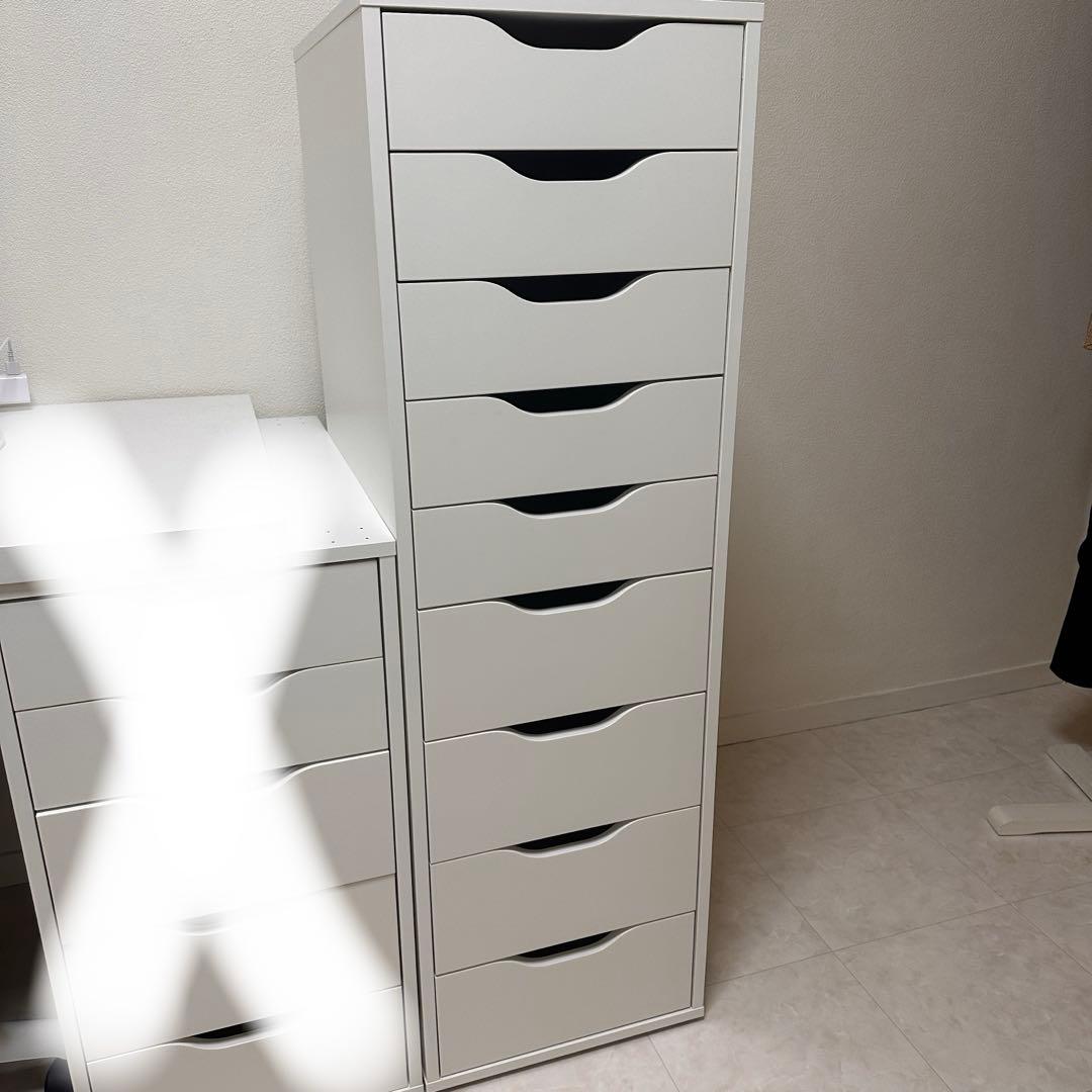 IKEA/イケア ALEX/アレクス：引き出しユニット