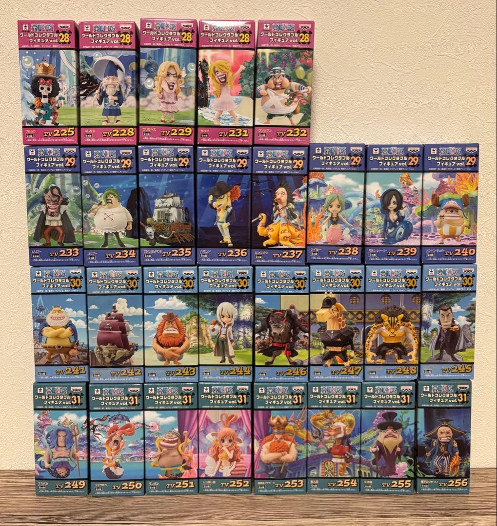 ワールドコレクタブルフィギュア vol.28 29 30 31 (1月中お値下げ