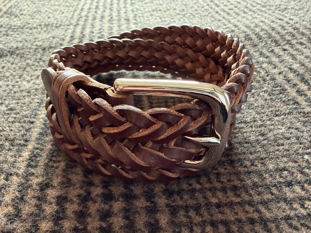 【未使用品】ホワイトハウスコックス メッシュベルト P2274 28mm70cm