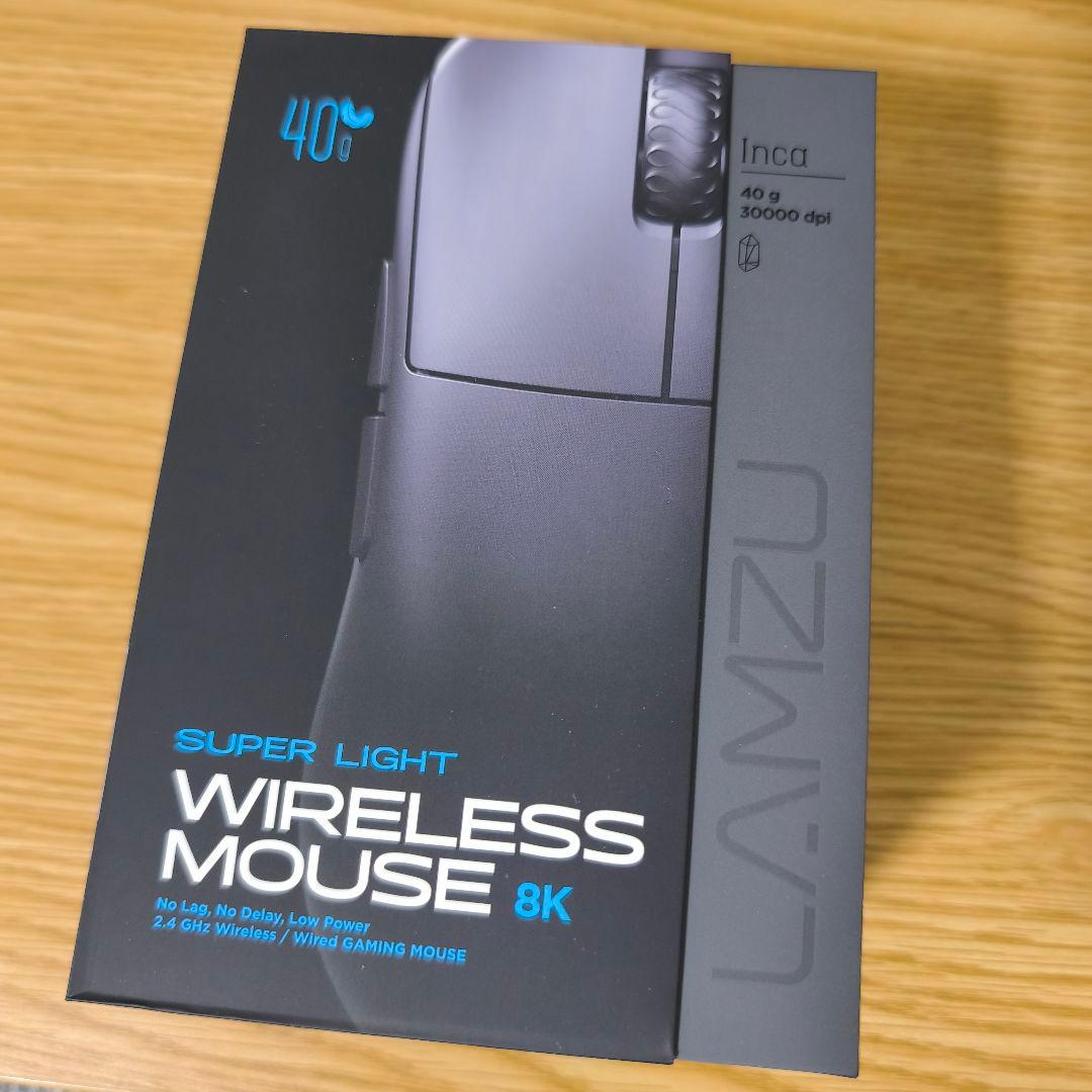 LAMZU Inca ワイヤレスマウス 8K
