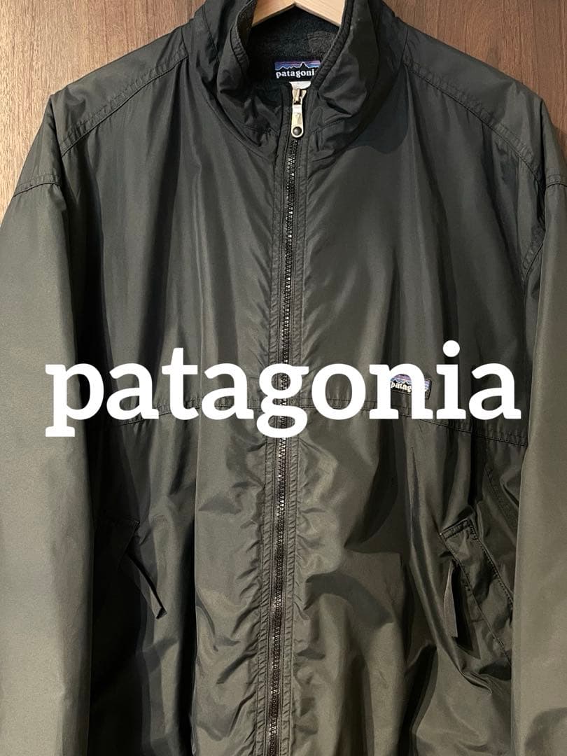 パタゴニア　Patagonia シェルドシンチラジャケット　ブラック 美品 シェルドシンチラ M 黒 02年 Patagonia フリースジャケット