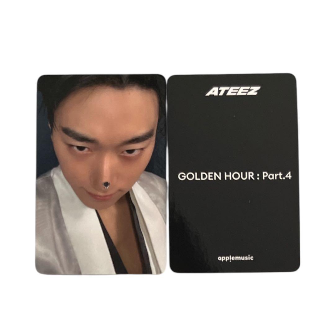 ateez golden hour pt4 applemusic サン トレカ - メルカリ