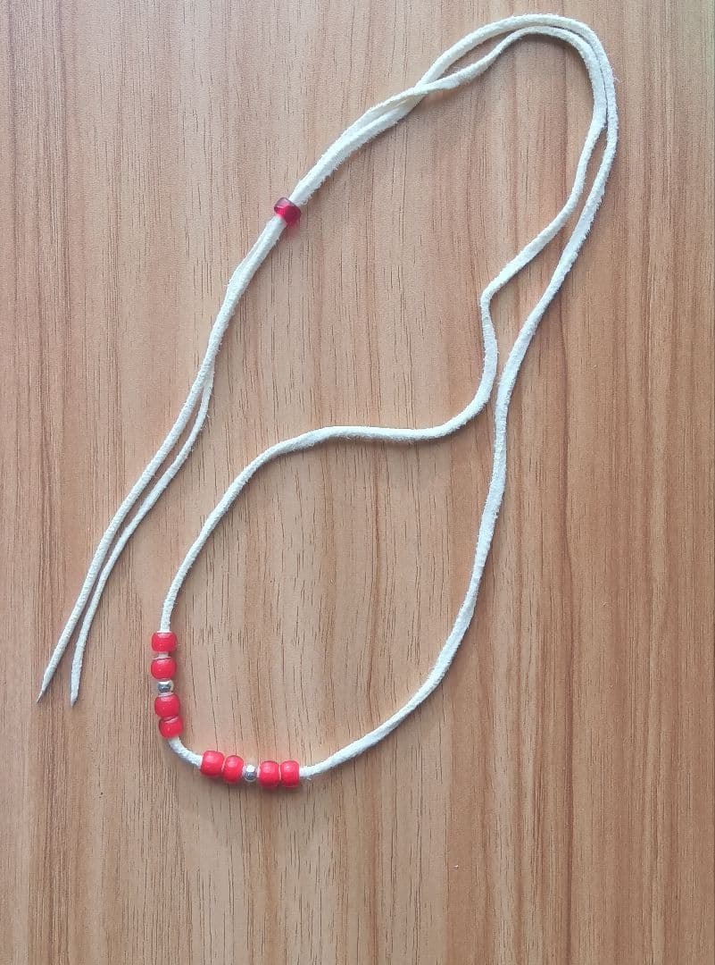 鹿紐 革紐 白色レッドディアスキンレース検索ゴローズgoro's木村拓哉