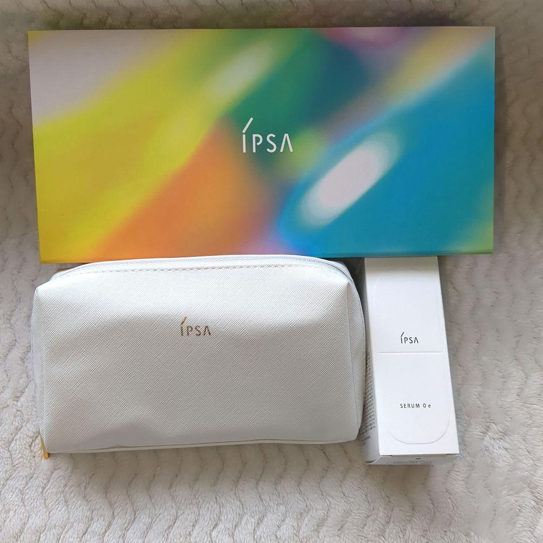 【新品未使用】 IPSA セラム0e箱あり おまけボックス＆ポーチ付き‼️