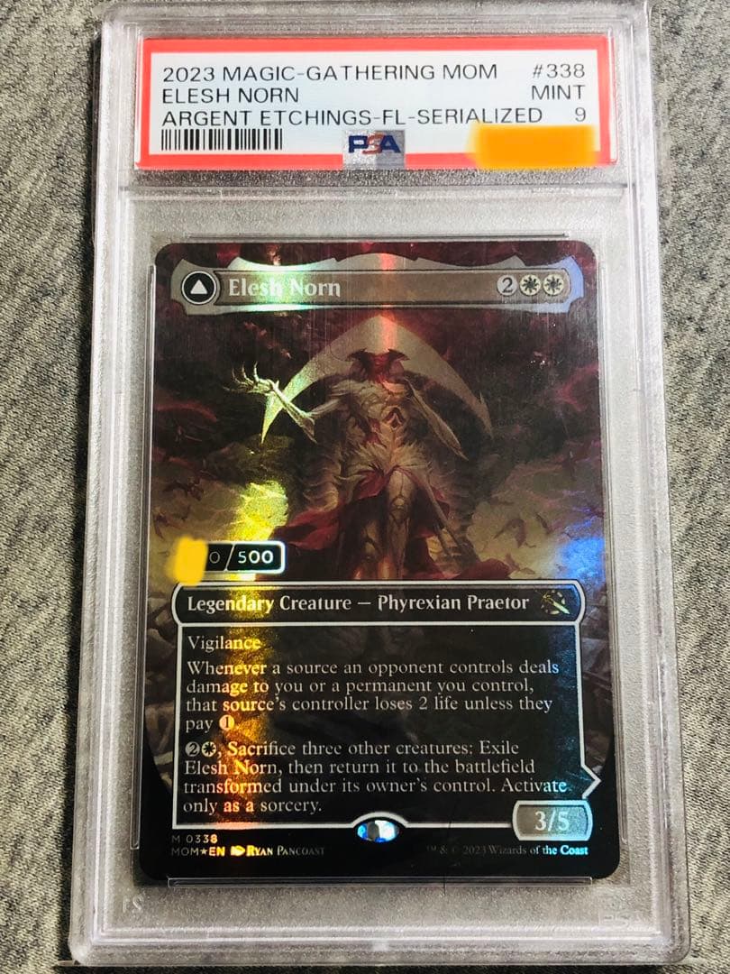エリシュ・ノーン ダブルレインボウfoil PSA9 ダブルレインボウ・Foil】《エリシュ・ノーン/Elesh Norn》 - メルカリ