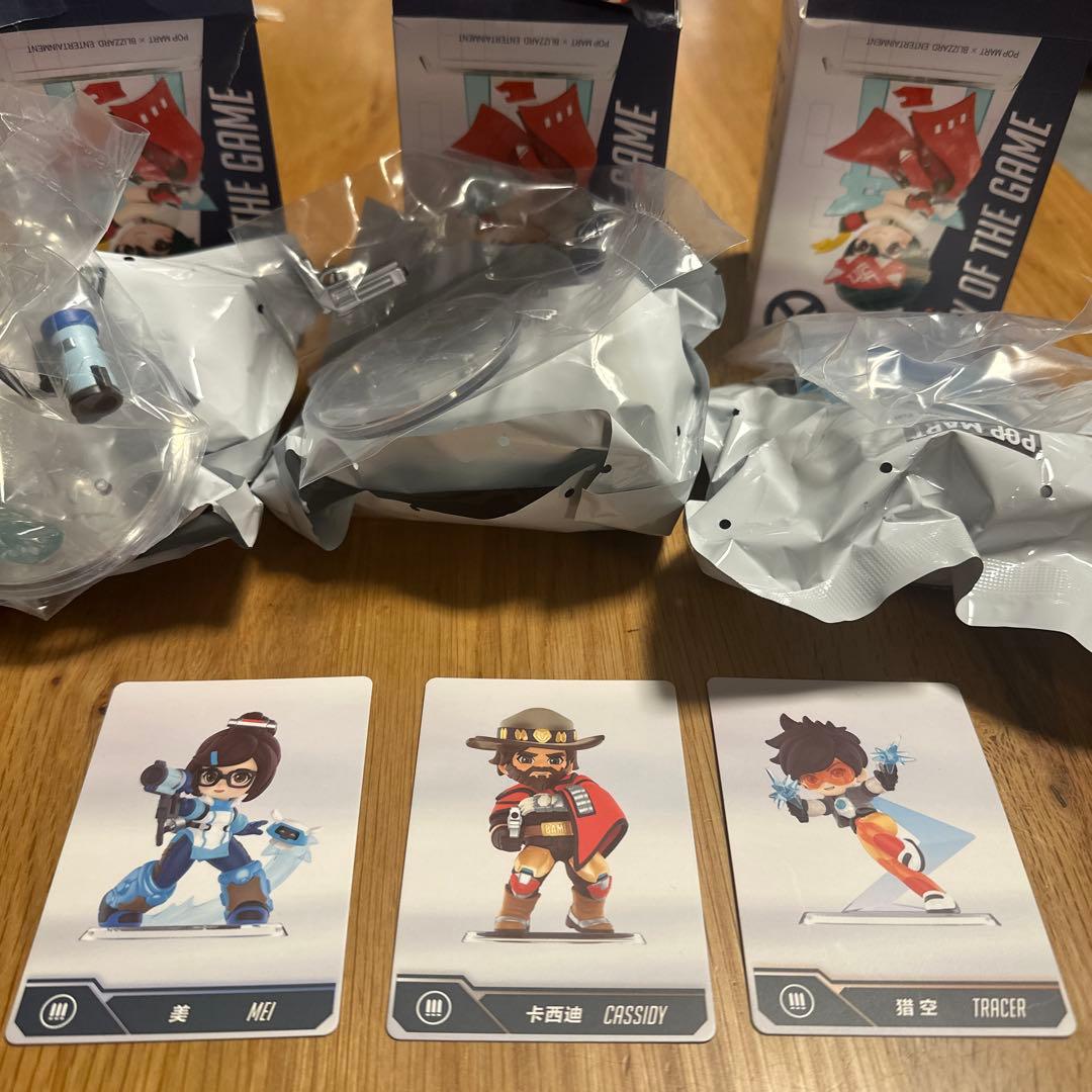 フィギュアセット メイ キャスディ トレーサーまとめ売り　OverWatch