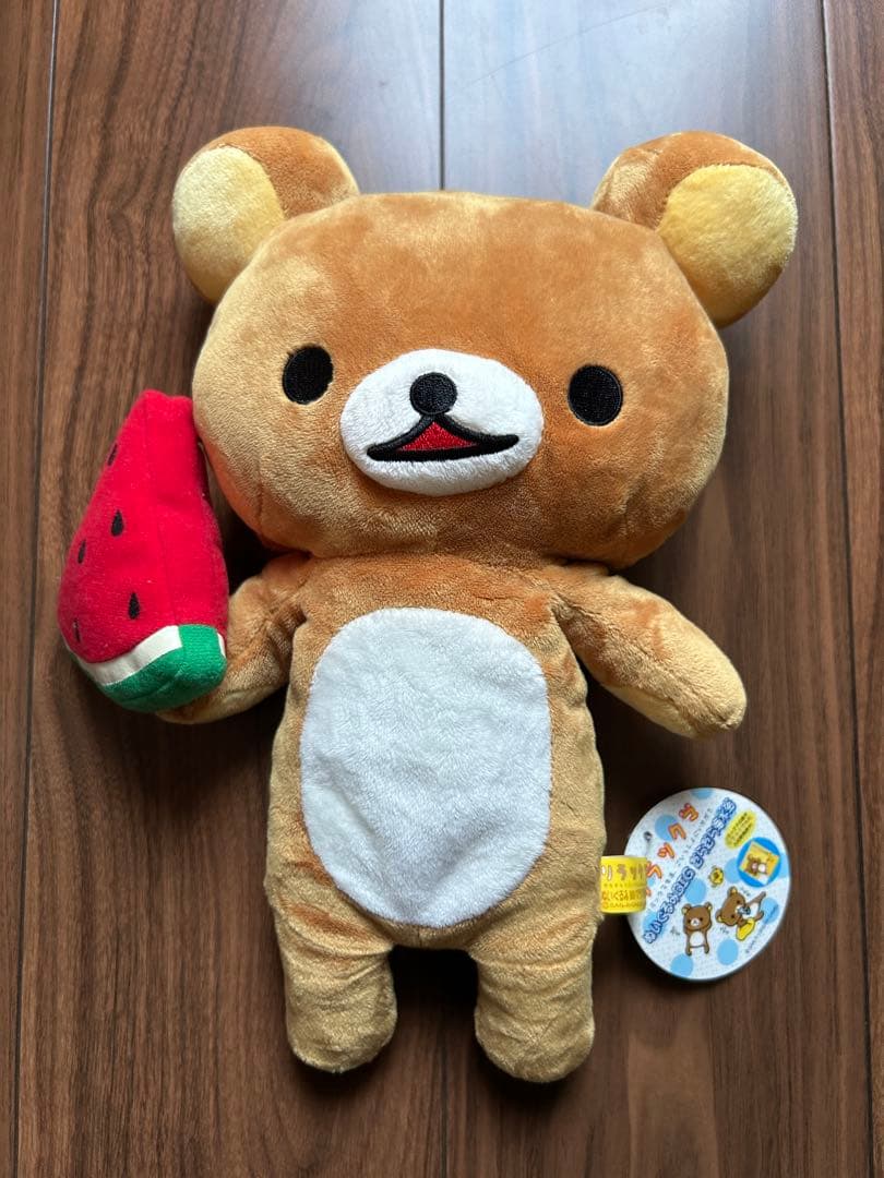 リラックマ ぬいぐるみ BIG だらだら海水浴 2点セット 平成レトロ