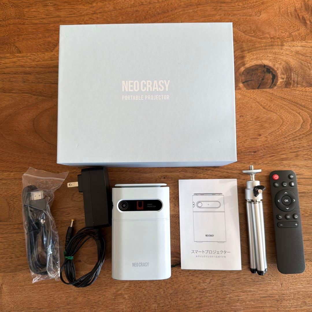 2/8までSALE NEOCRASY ポータブルプロジェクター 本体