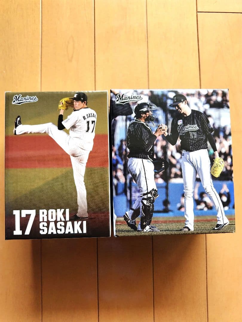 佐々木朗希選手　ボブルヘッドフィギュア　　　マリ一ンズ　ドジャース