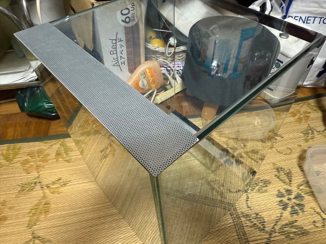 排水口付きガラスケージ《爬虫類・パルダリウム》