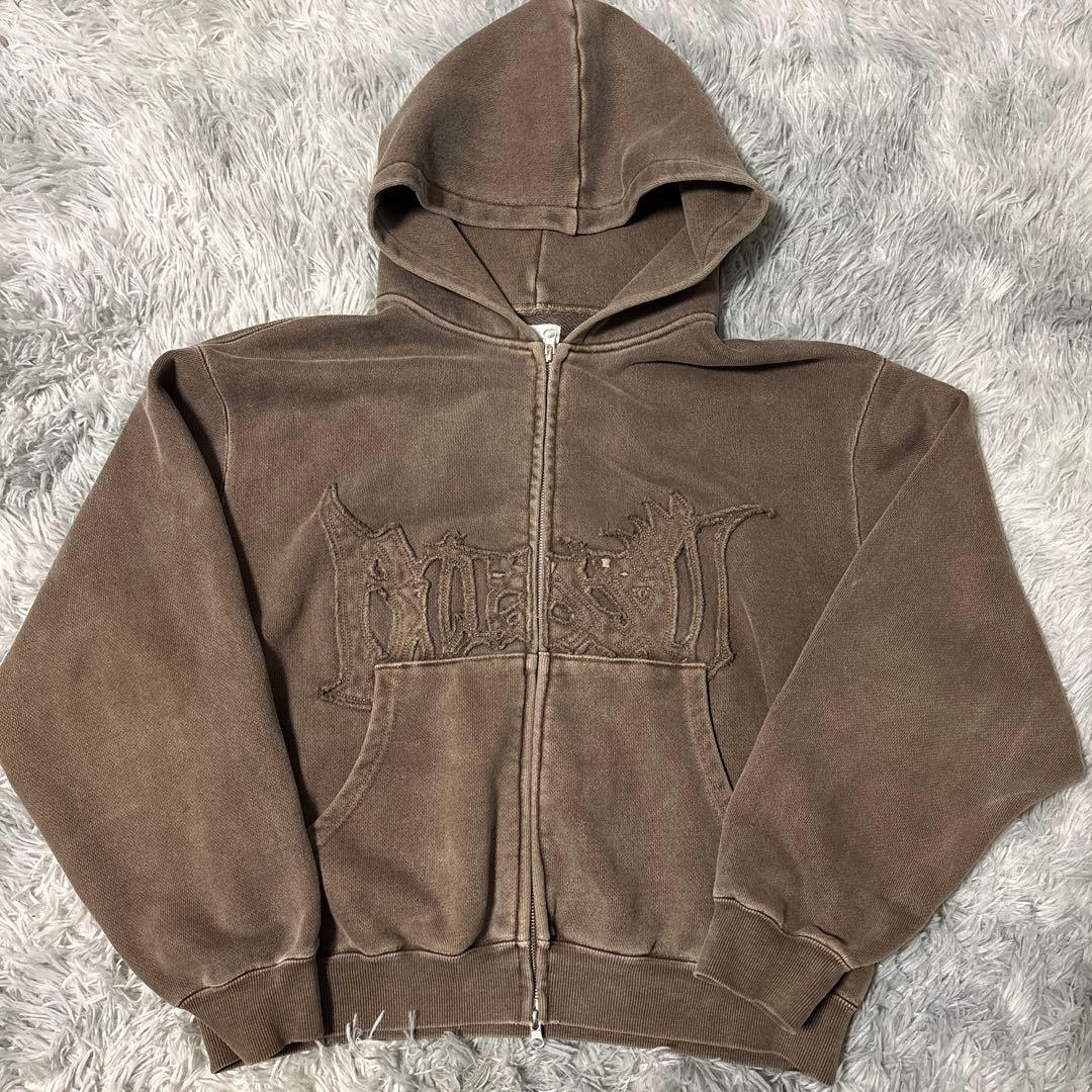 さ*ん様 ブレスユー ジップパーカーブラウン L 名古屋PARCO限定カラー