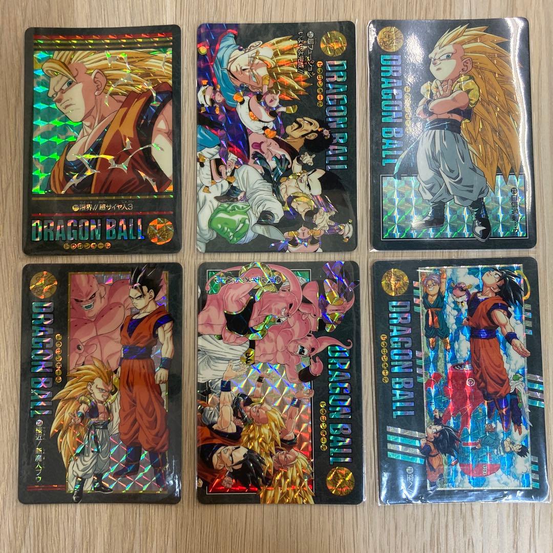 ドラゴンボール カードダス ビジュアルアドベンチャー 6集 キラコンプ 6枚