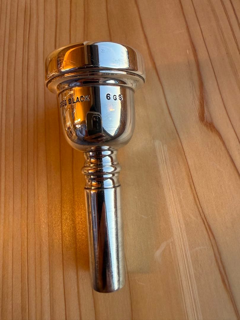 Greg black 6GS トロンボーン マウスピース - メルカリ