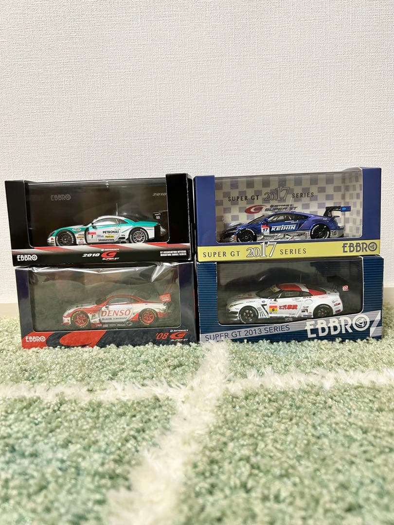 EBBRO スーパGT ミニカー4台セット 【1/30〜2/1までの価格】