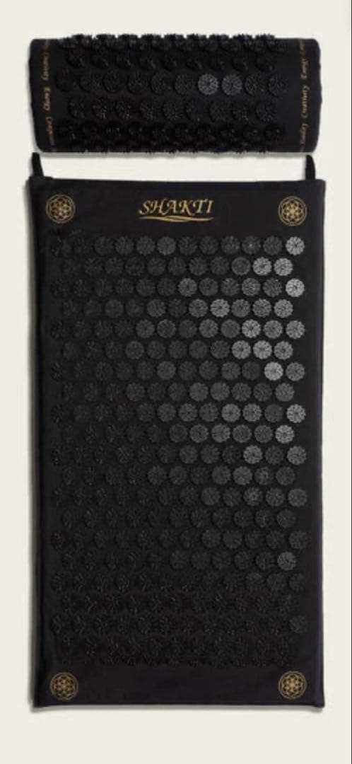 シャクティマット&枕セット　ブラック 究極のシャクティセット オリジナル（レベル2）ブラック Amazon.co.jp