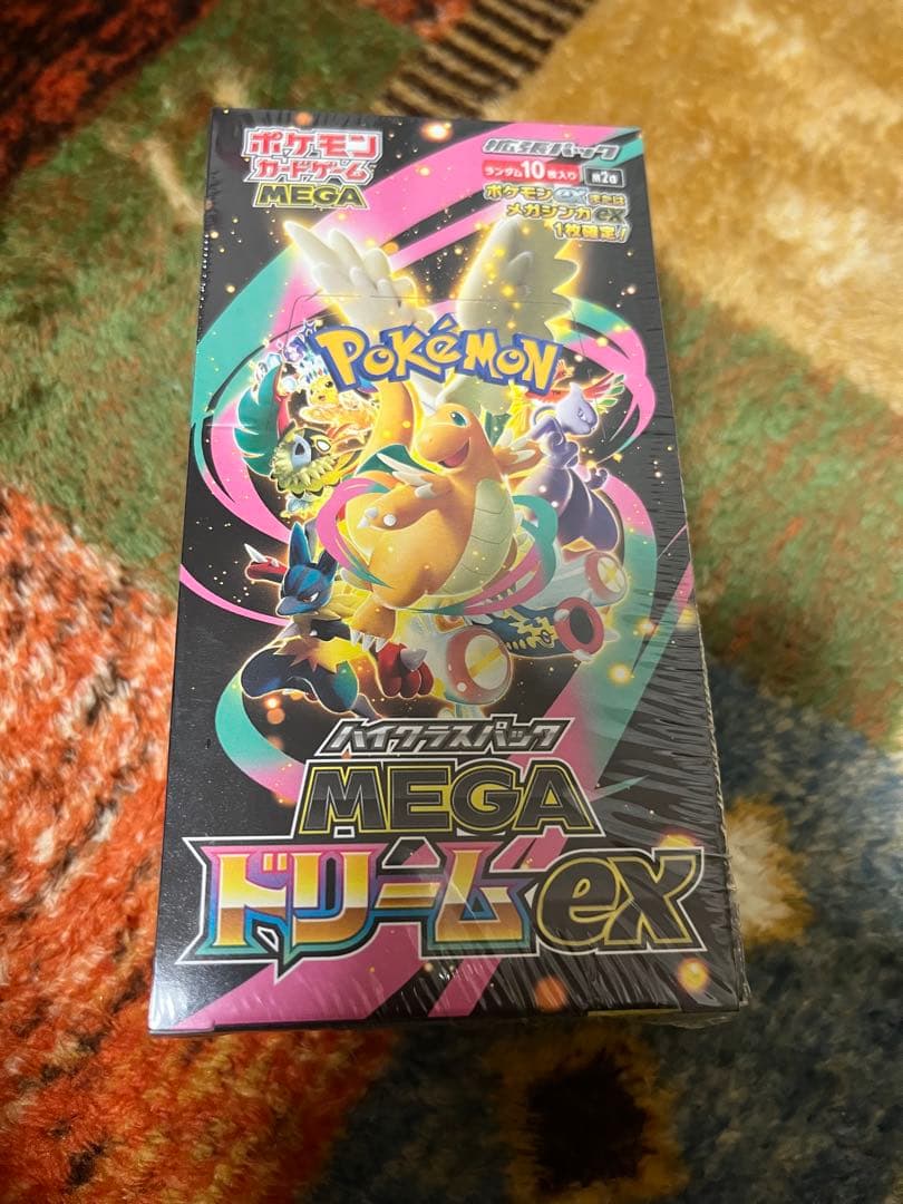 ポケモンカードゲーム MEGA ドリームEX 10パック入り BOX