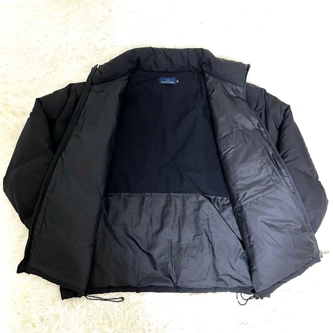希少 90's フレッドペリー fred perry ダウンジャケット ブラック
