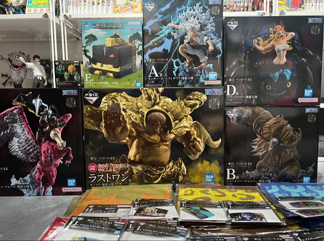 一番くじ ワンピース EX 悪魔を宿す者達 フィギュア賞　コンプリートセット