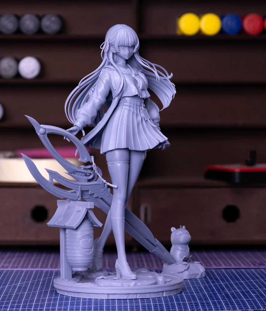 1/7 未塗装 未組立 フィギュア ガレージキット 鳴潮 千咲 - メルカリ