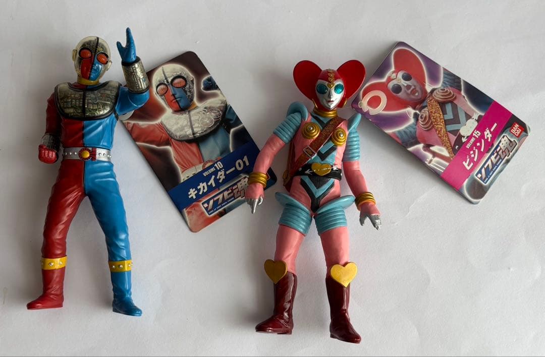 ソフビ魂 キカイダー01 ビジンダー 2種セット