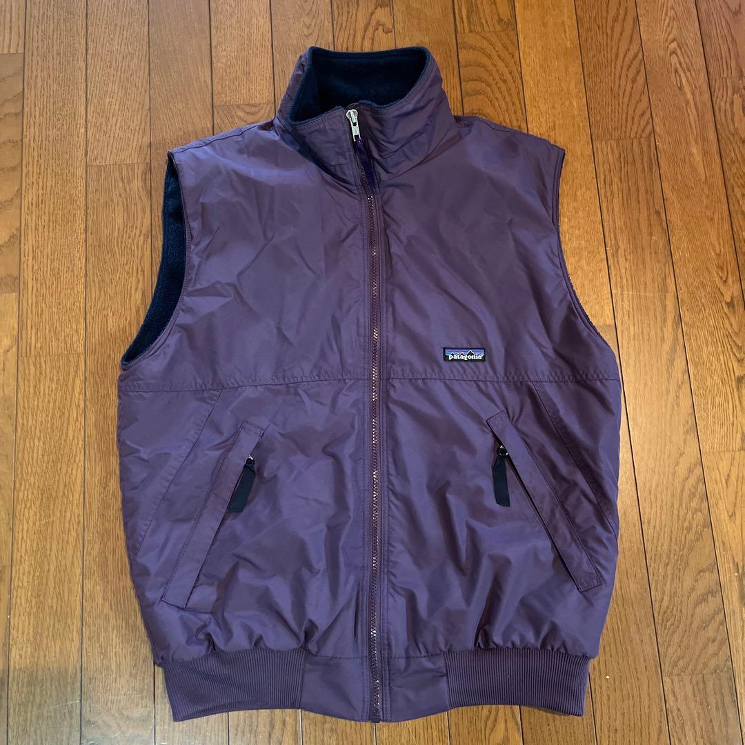 【レア】パタゴニア シェルドシンチラ ベスト パープル 紫 90s M