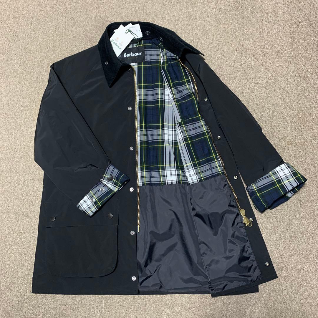 新品未使用]バブアー ビューフォート Bshop別注ノンオイル ブラック 38