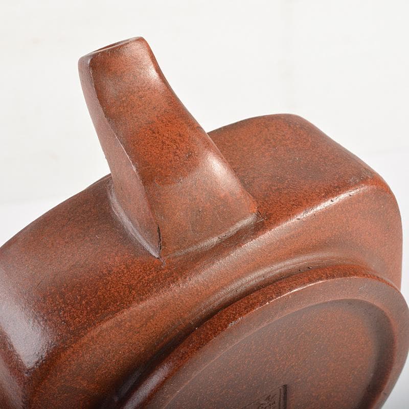 中国 除友泉製 紫砂 朱泥 急須 茶壷 N 6636