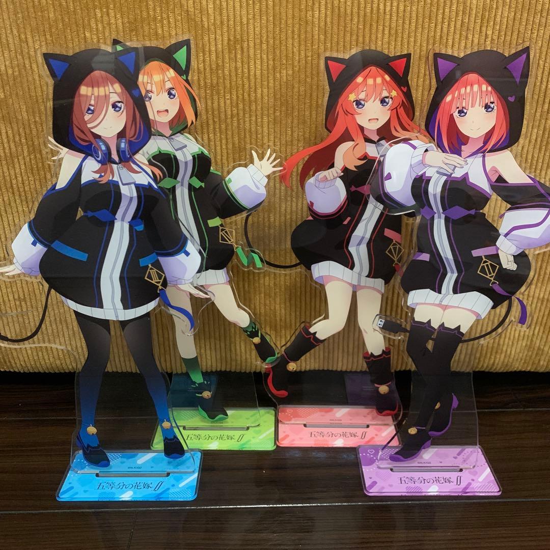 五等分の花嫁 TSUTAYA Vtuber アクリルスタンド　MEGA グッズ > アクリルスタンド > 【グッズ-スタンドポップ】五等分の花嫁