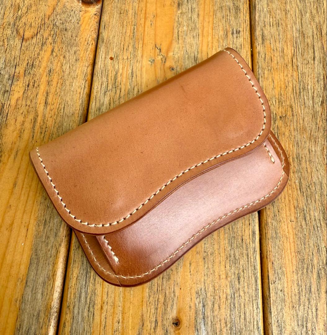 早い者勝ち※ ラストクロップス タング コードバン ナチュラル スタンプ