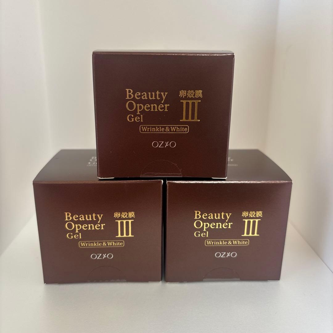 【新品未開封】オージオビューティーオープナージェル 3箱 卵殻膜配合