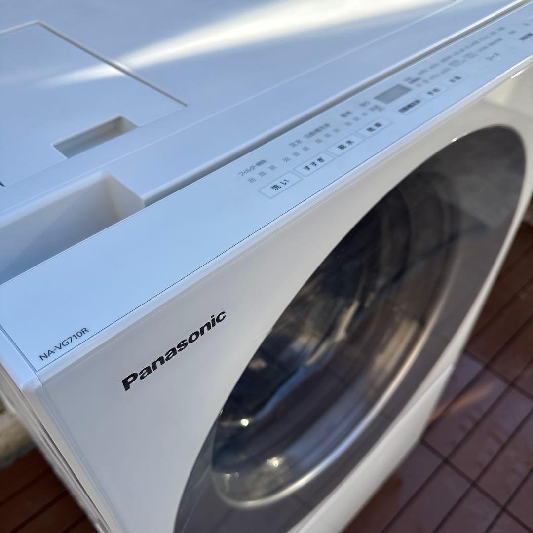 Panasonic ドラム式洗濯機 Cuble インテリアドラム 7kg/3kg - メルカリ