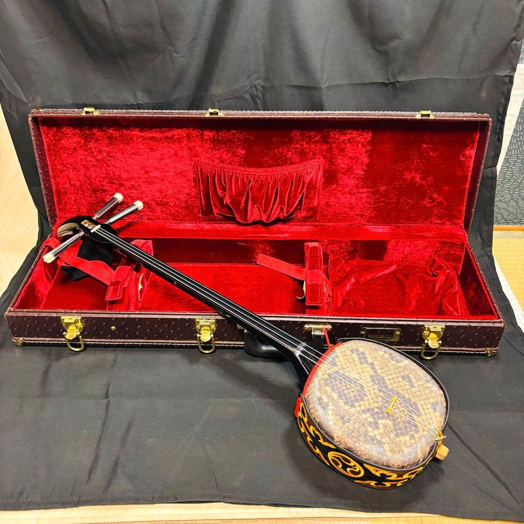 沖縄三線 日本製 楽器 弦楽器　ハードケース付き 沖縄三線 ハードケース 日本製 楽器 弦楽器 入門 作曲 音楽｜Yahoo