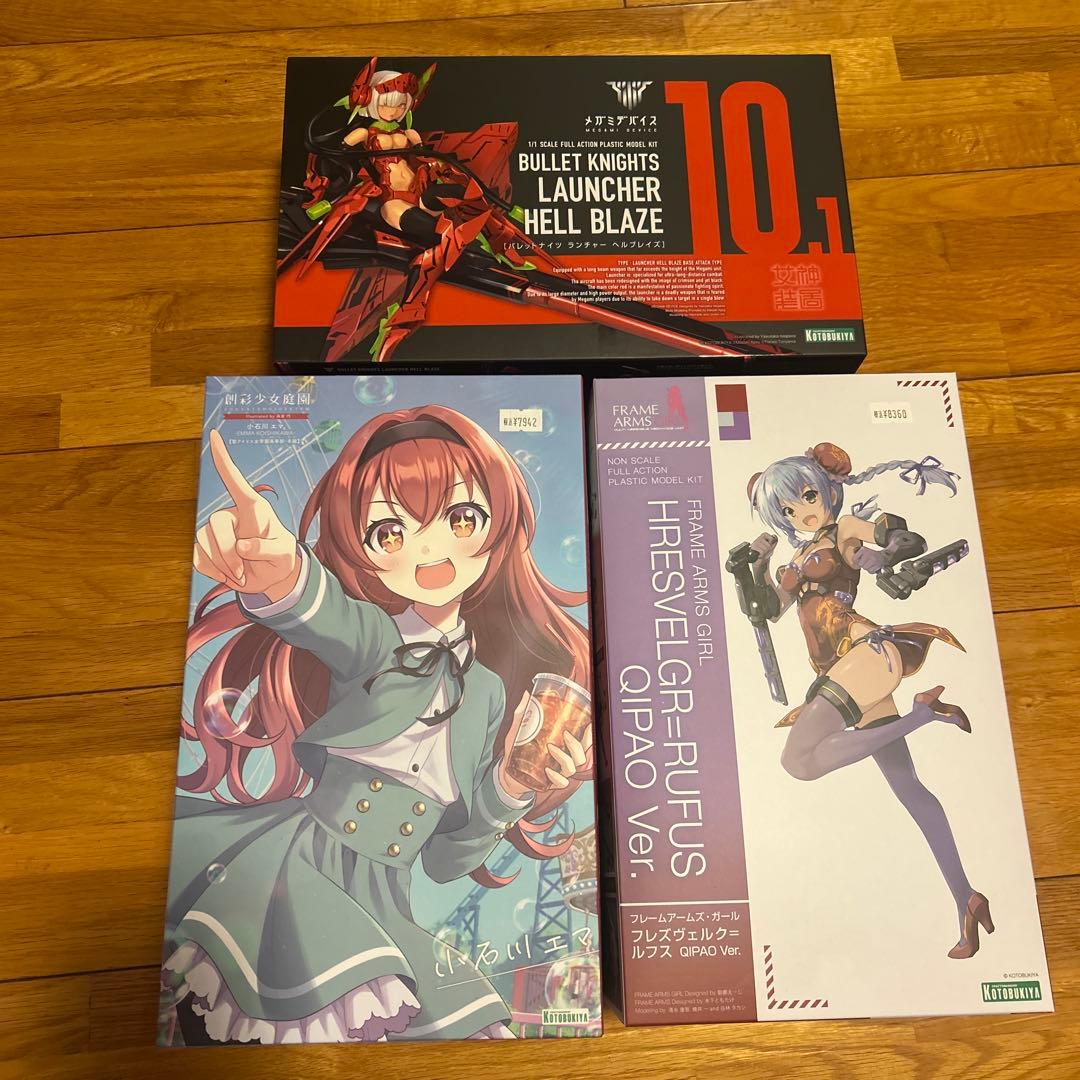 コトブキヤ　メガミデバイス・創彩少女庭園等美少女プラモセット