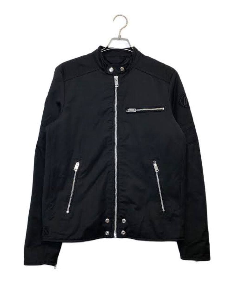 世*会様 DIESEL シングルライダースジャケット XL ブラック