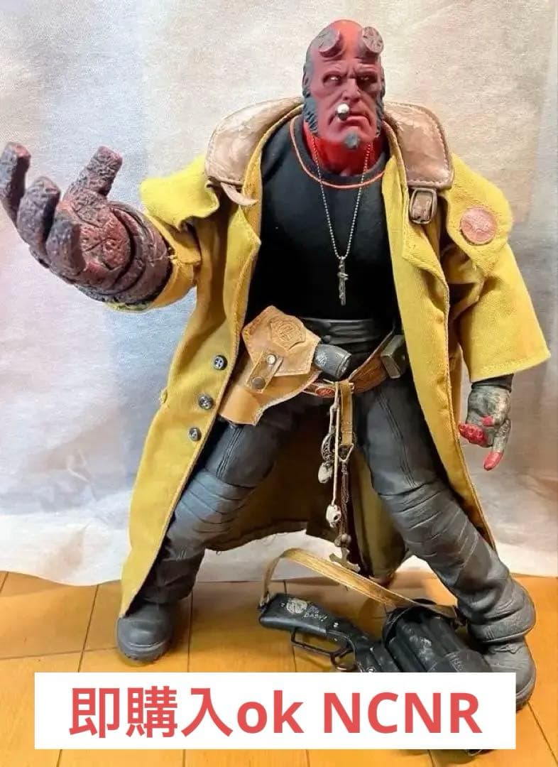 アメコミ　フィギュア　ヘルボーイ 45cm 関節可動 アメコミ作品『HELLBOY』よりヘルボーイが1/12スケールアクション