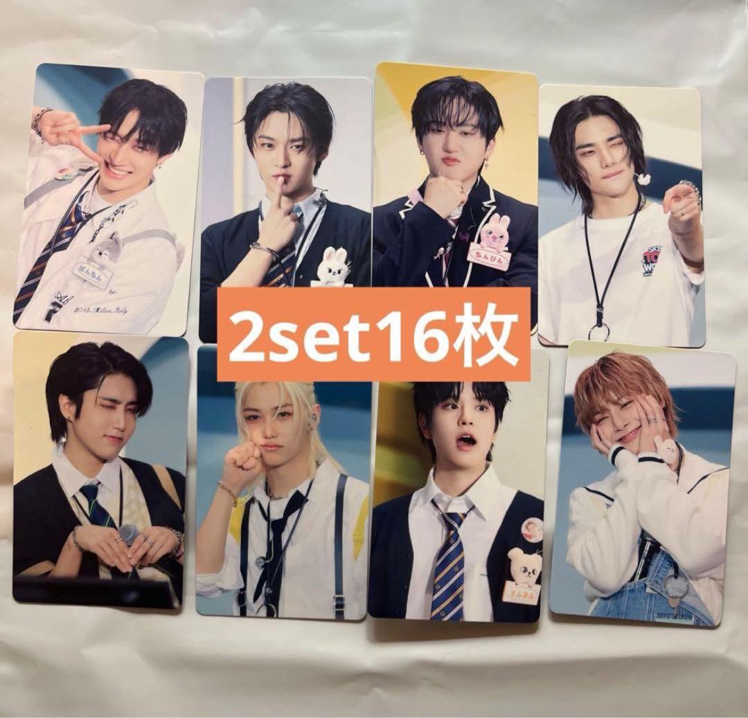straykids SKZ TOY WORLD HMV トレカ　2set16枚 Stray Kids、LIVE Blu-ray『Stray Kids Fan Connecting 2024 “SKZ TOY