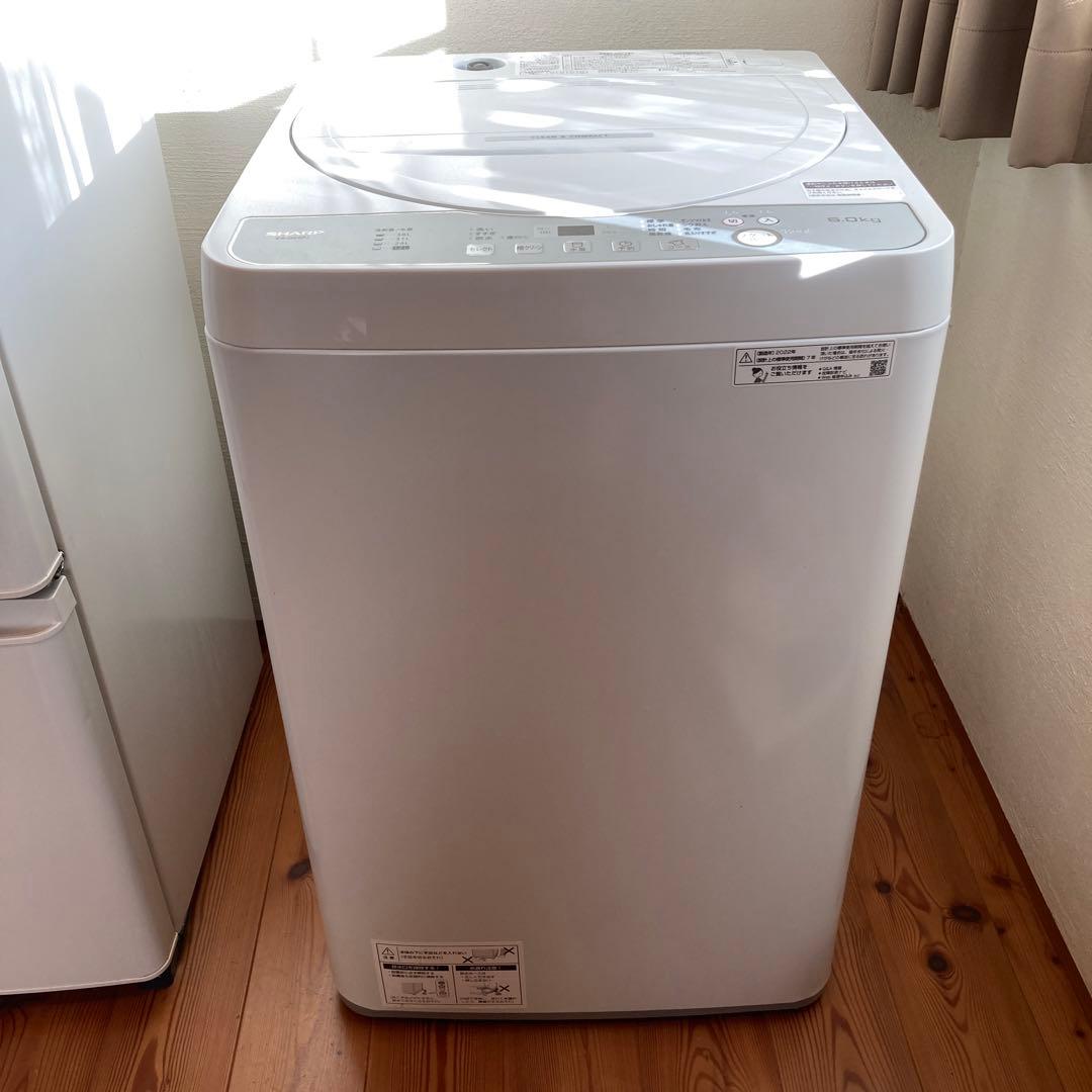 SHARP ES-GE6FJ 縦型洗濯機 本体