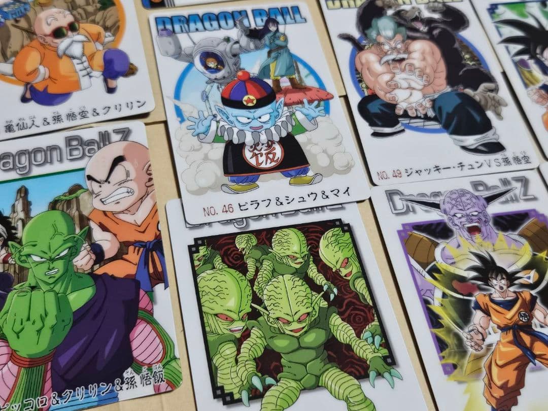 ドラゴンボール グミ カード 昔 レトロ まとめ売り 孫悟空 ベジータ