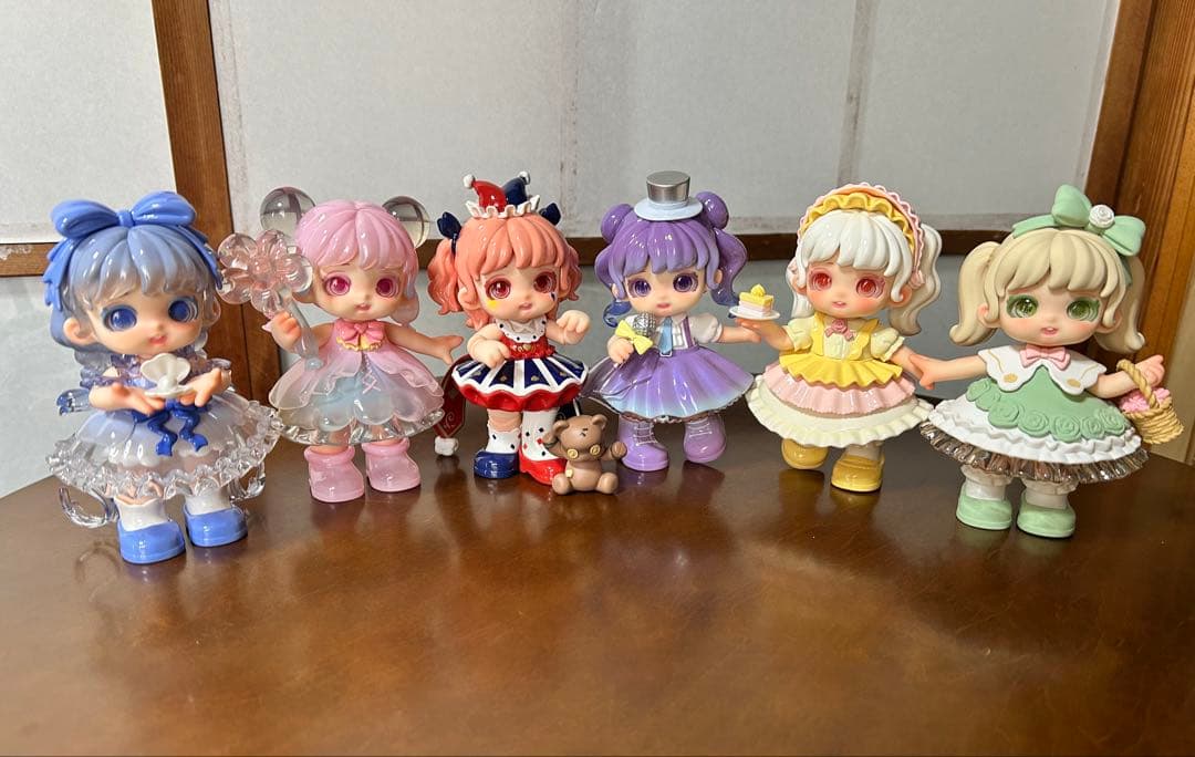 JOTOYS Miana Meet in Wonderland 6体セット MIANA Meet In Wonderland Series Blind Box Figures – Toybeta