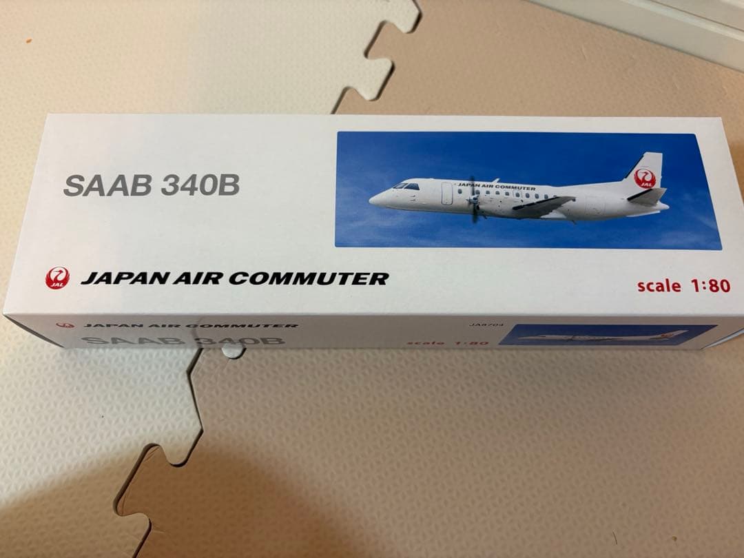 JAL SAAB 340B 1/80 MINIATURE MODELS 未開封