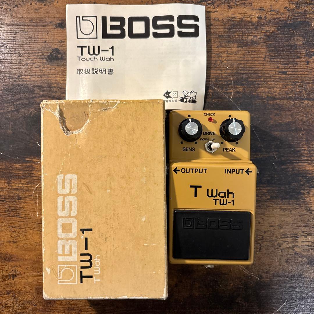 BOSS TW-1年日本製 銀ネジ 箱 説明書付き MADE IN JAPAN