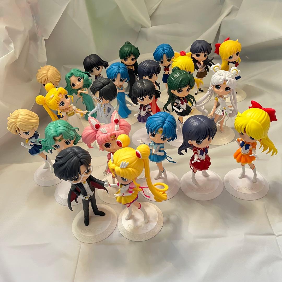 美少女戦士セーラームーン　Qposket キューポスケット　23体セット