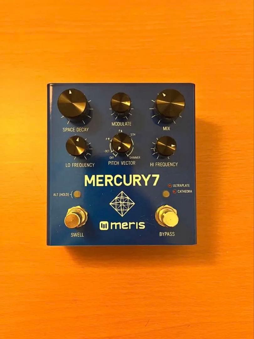 mercury 7 meris リバーブ　ペダル
