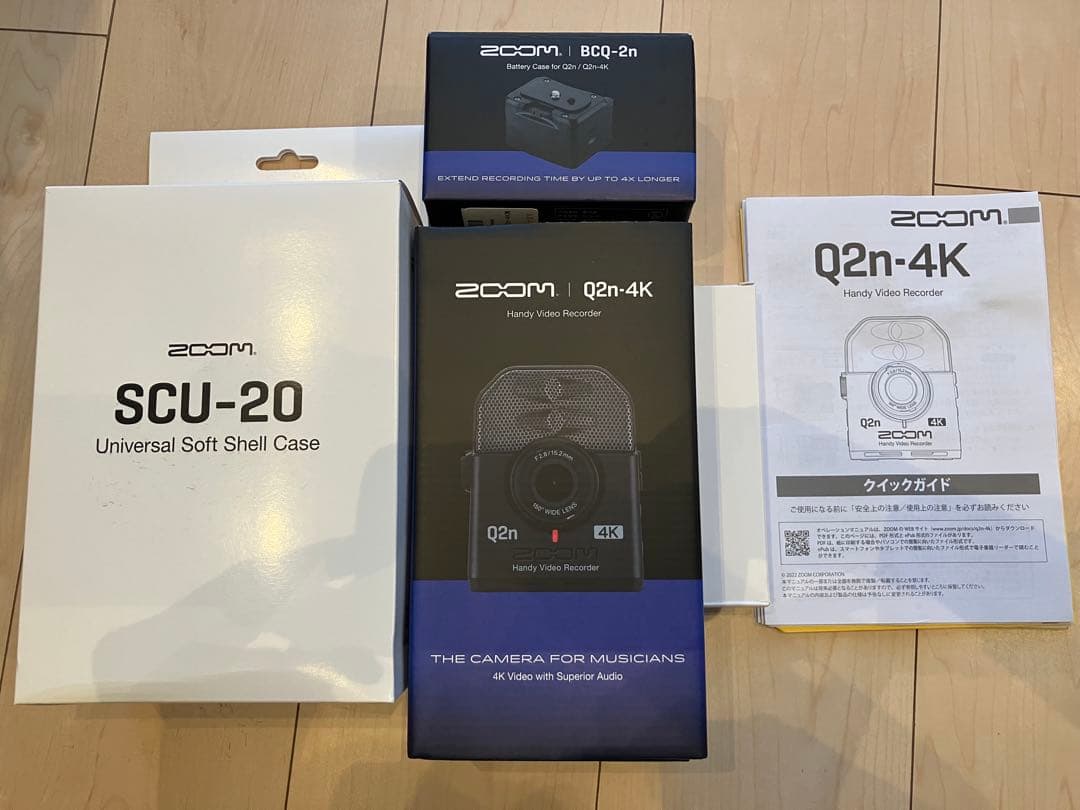 Zoom Q2n-4K ビデオカメラ 保証書付　付属品付 Amazon.com: Zoom Q2n-4K Ultra High Definition Handy Video Recorder