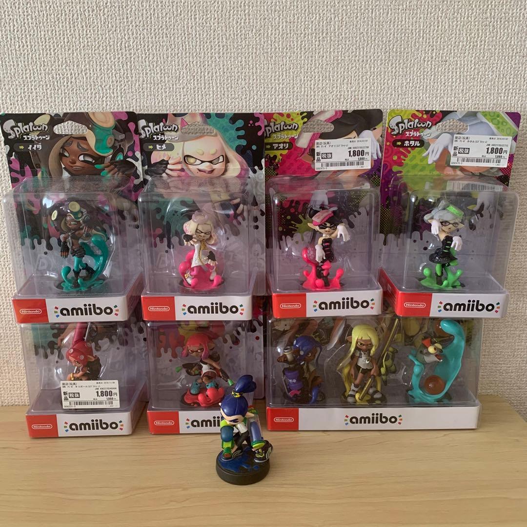 アミーボ amiibo スプラトゥーンキャラクター 10体セット