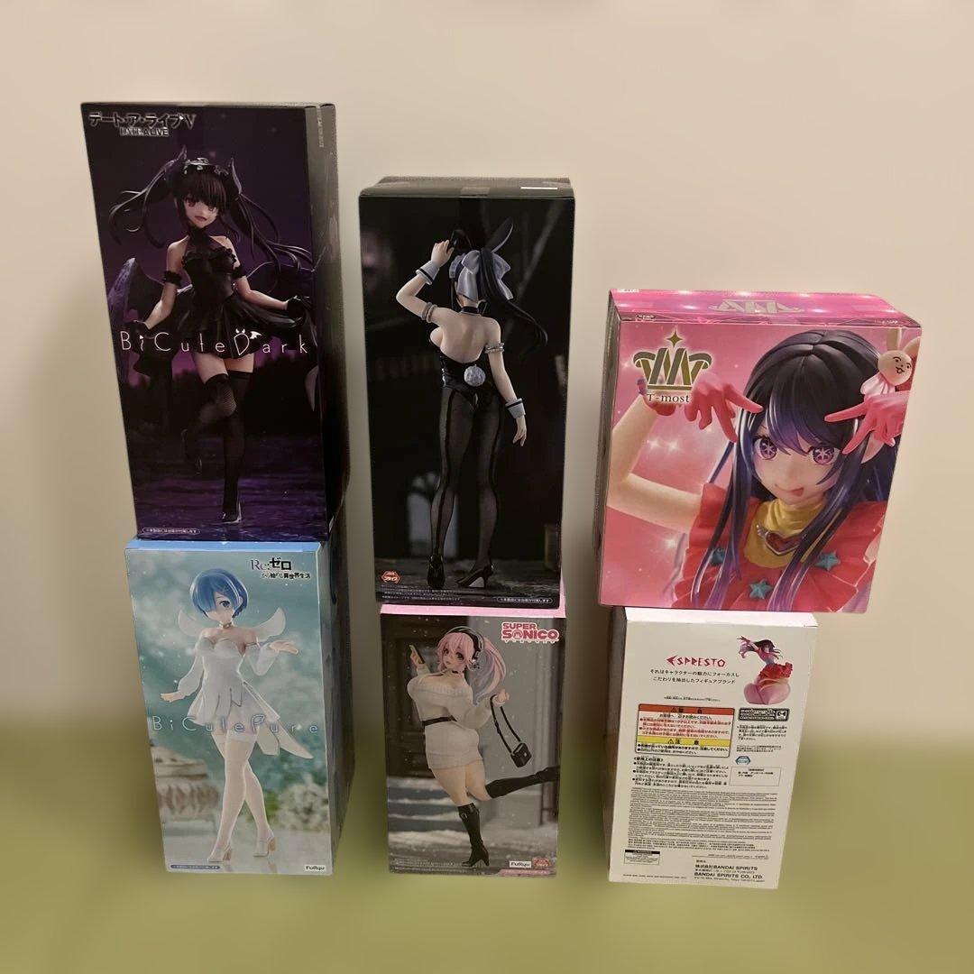 プライズフィギュアまとめ売り(傷あり)6個セット - メルカリ