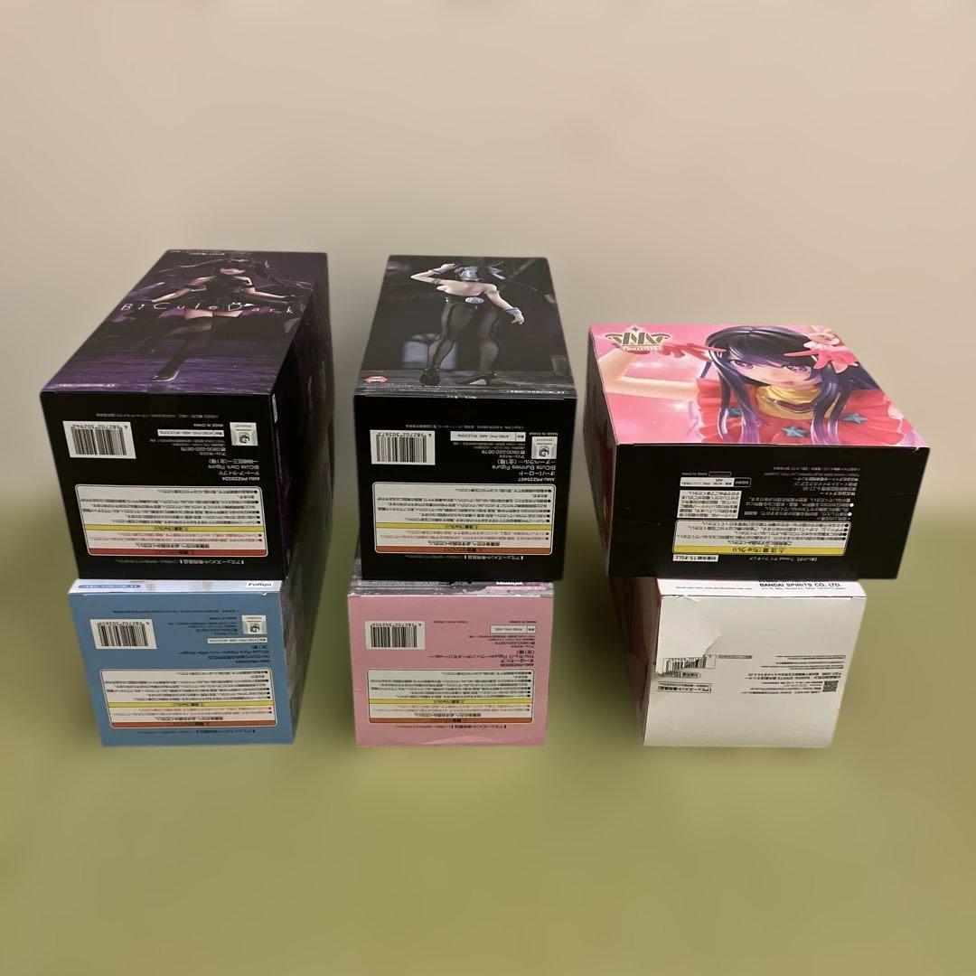 プライズフィギュアまとめ売り(傷あり)6個セット - メルカリ