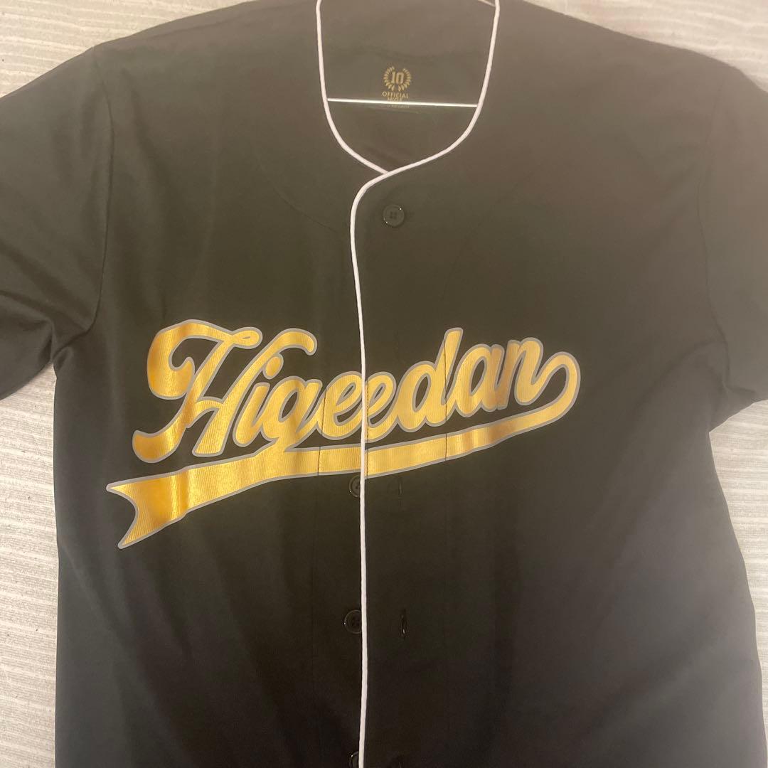 Official髭男dism 10周年記念 ベースボールシャツ Official髭男dism ヒゲダン 10周年ベースボールシャツ L ブラック