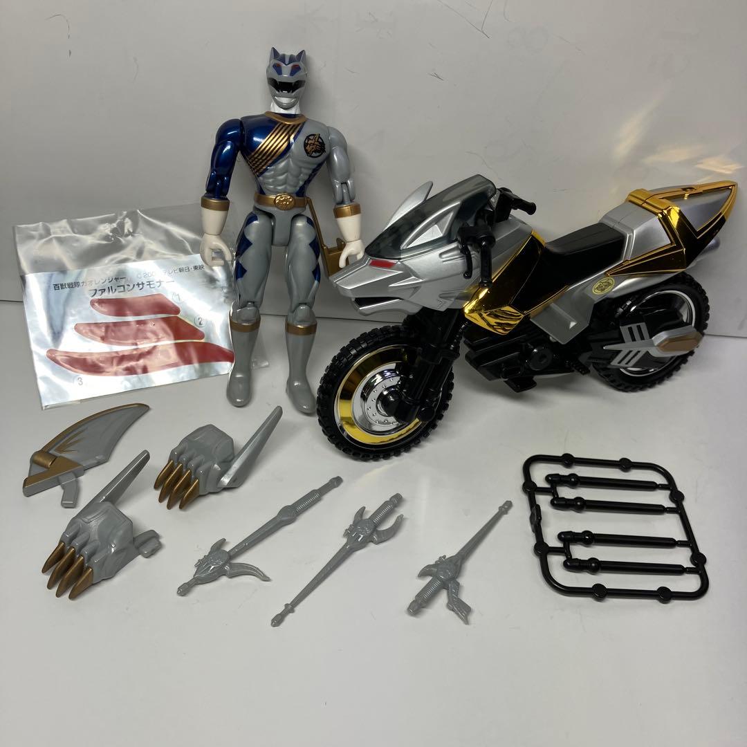 バンダイ 百獣戦隊ガオレンジャー ガオシルバー&ウルフローダーセット